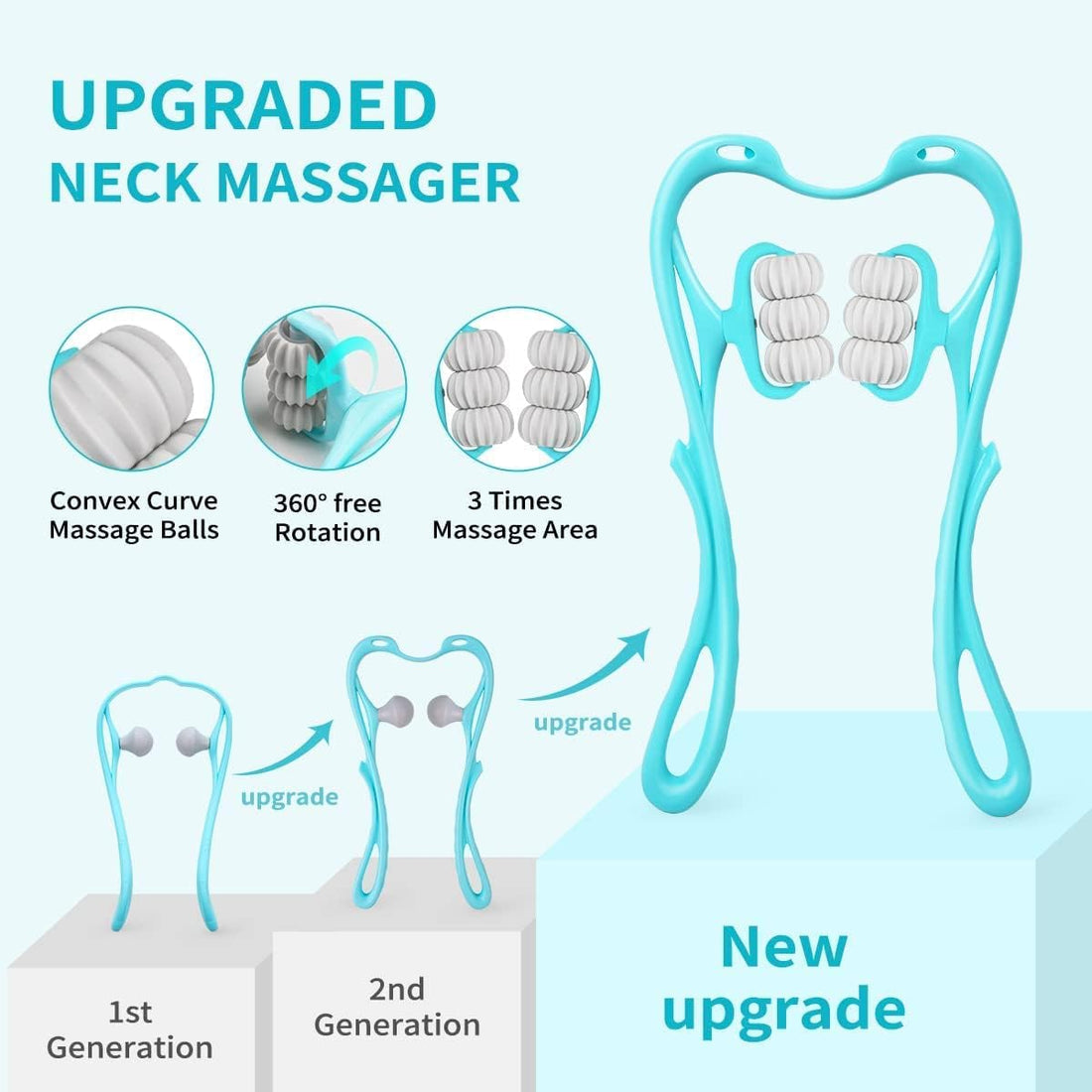 Nuckbud™ Deep Tissue Neck Massager